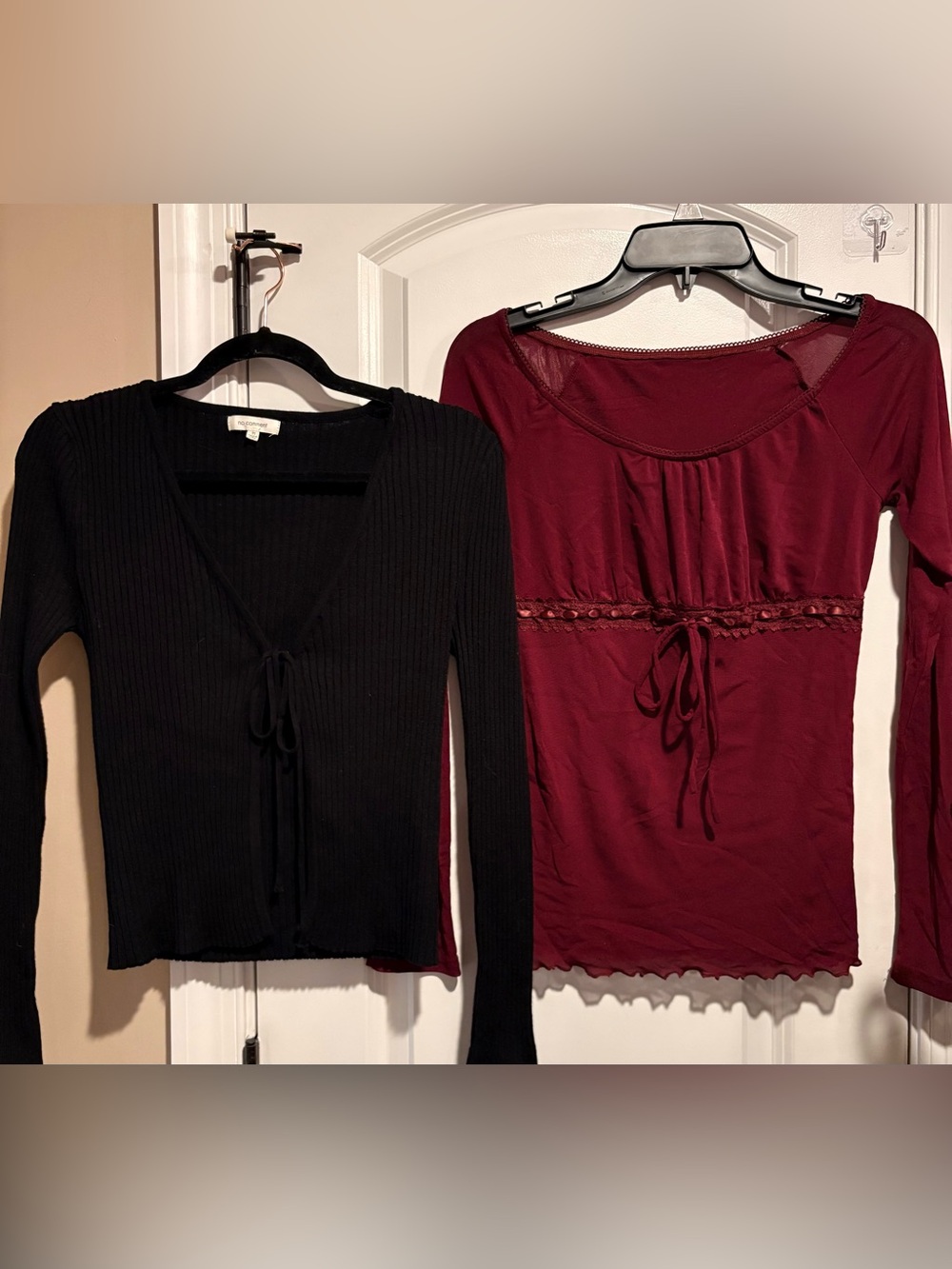 Babydoll & Cardigan Long Sleeves